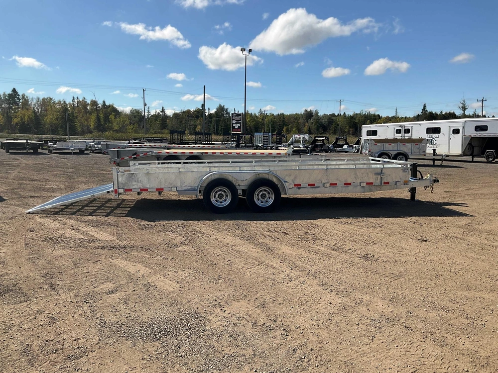 2027 Canada Trailers 82x20 5 Ton Galvanized Landscape Trailer alt