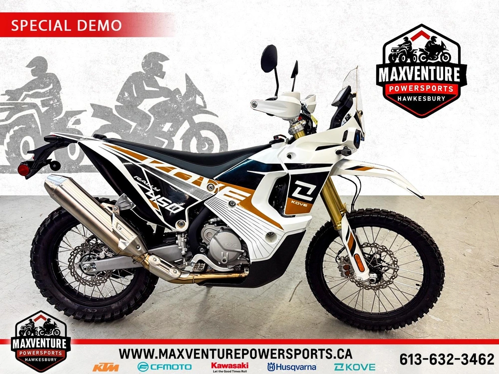 2026 Kove Moto 450 Rally Dot Low Seat