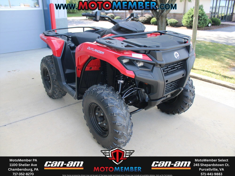 2026 Can-am Outlander Dps 500 Legion Red alt