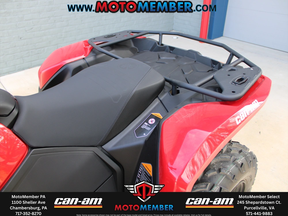 2026 Can-am Outlander Dps 500 Legion Red alt