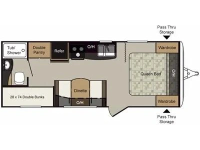 Keystone Rv Passport 238ml 2014 alt