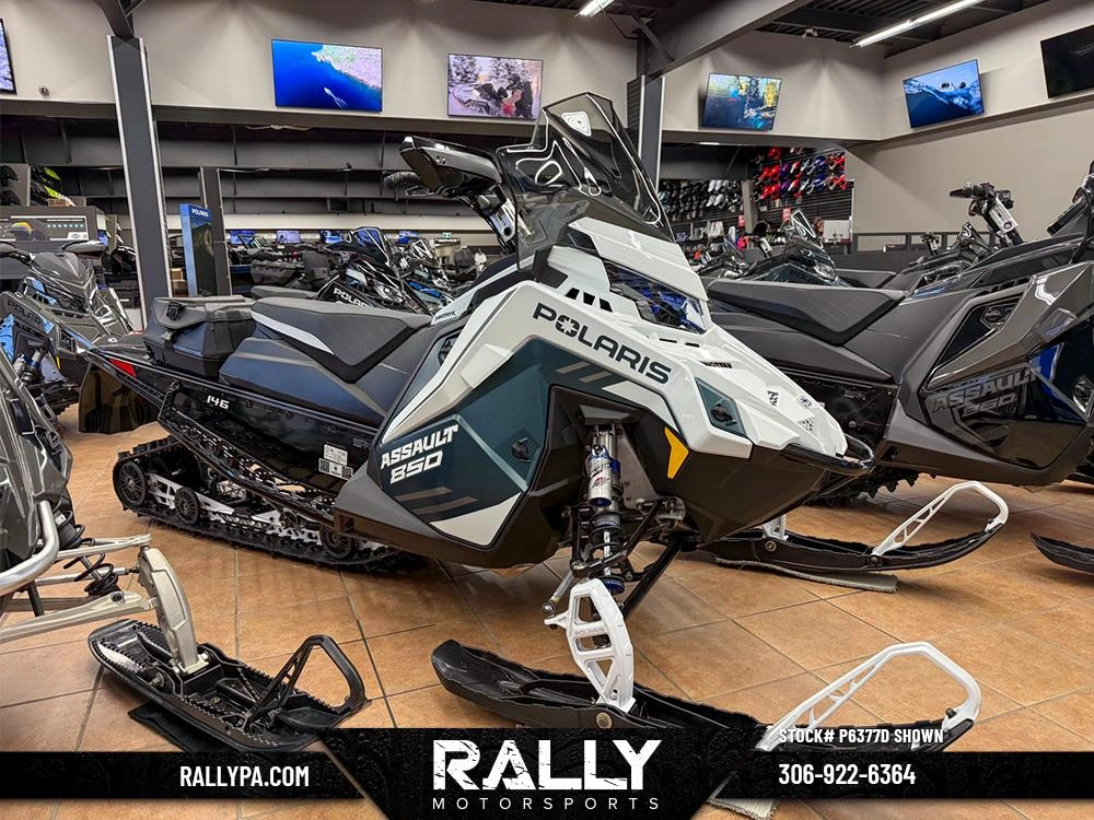 2026 Polaris 850 Switchback Assault 146 - Race Ifs Premium Matte Casecade Green / White alt