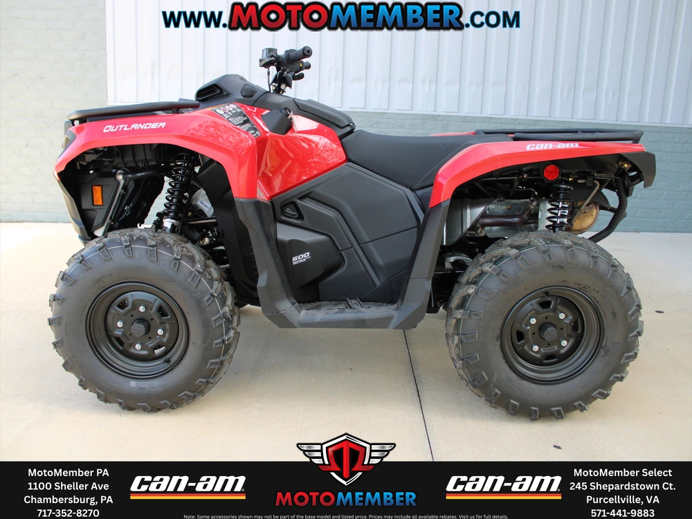 2026 Can-am Outlander Dps 500 Legion Red alt
