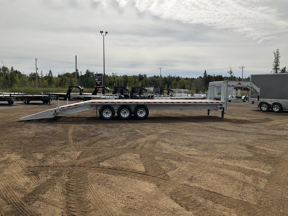 2027 Canada Trailers 8.5x28 10.5 Ton Galvanized Gooseneck Equipment Trailer alt