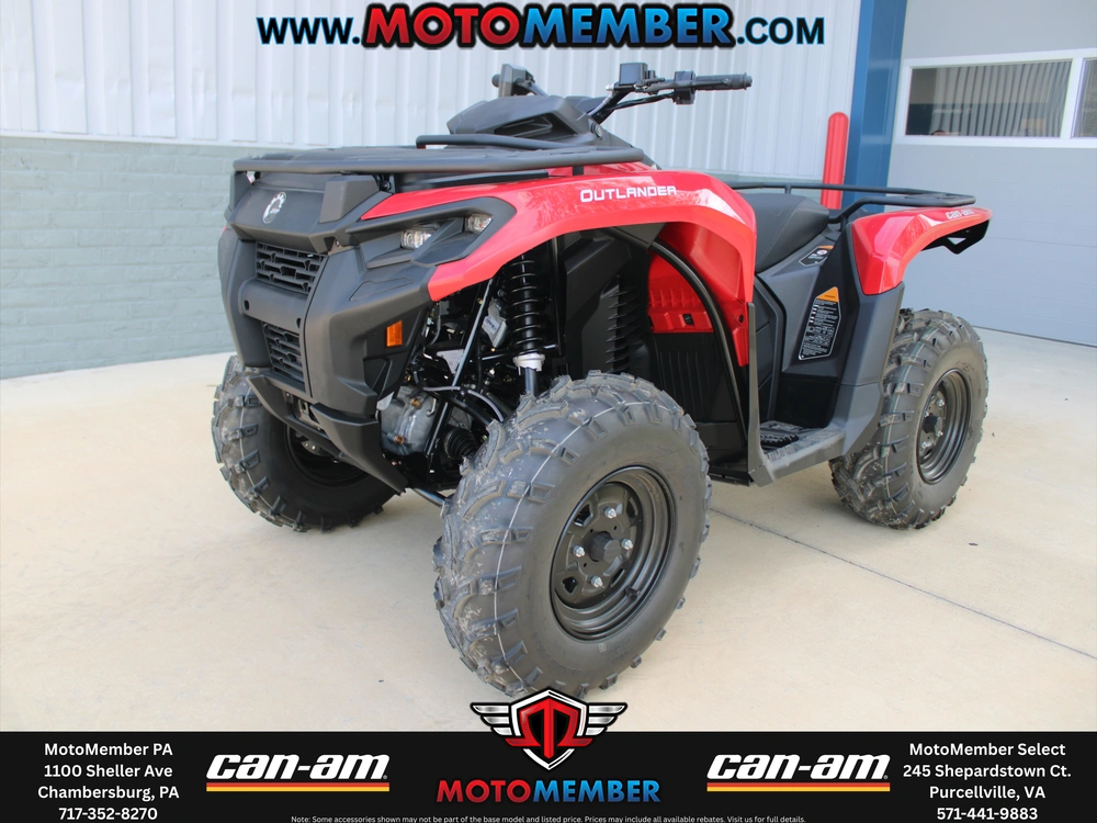 2026 Can-am Outlander Dps 500 Legion Red alt