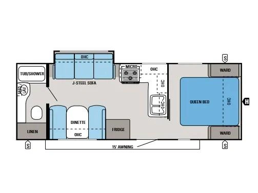 Jayco White Hawk 24rbs 2015 alt