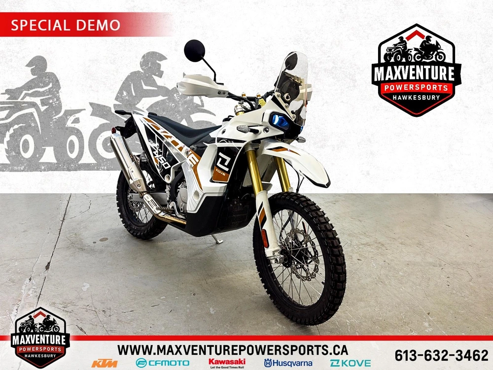2026 Kove Moto 450 Rally Dot Low Seat