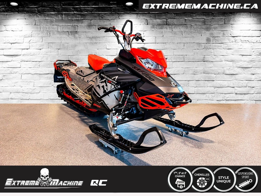 Skidoo Backcountry X-rs 154'' 850 Très Propre !!! 2022 alt