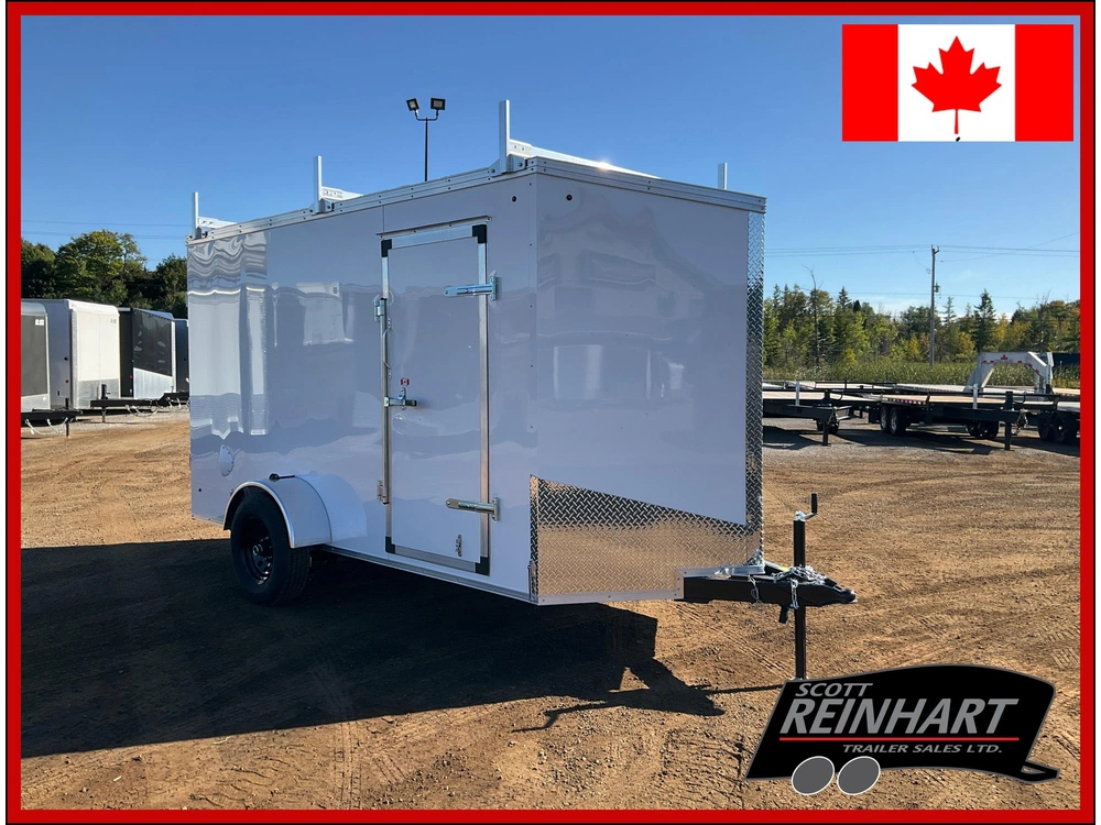 2027 Xcel Trailers 6x12 Plus V-nose Cargo Trailer alt