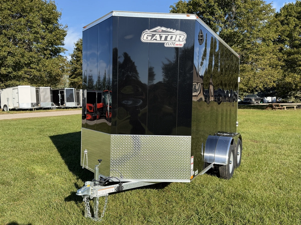 2027 Gator Galvanized Enclosed 6' X 12' Ta Ramp alt