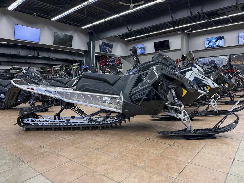 2024 Polaris 650 Pro Rmk 155 Gloss Black