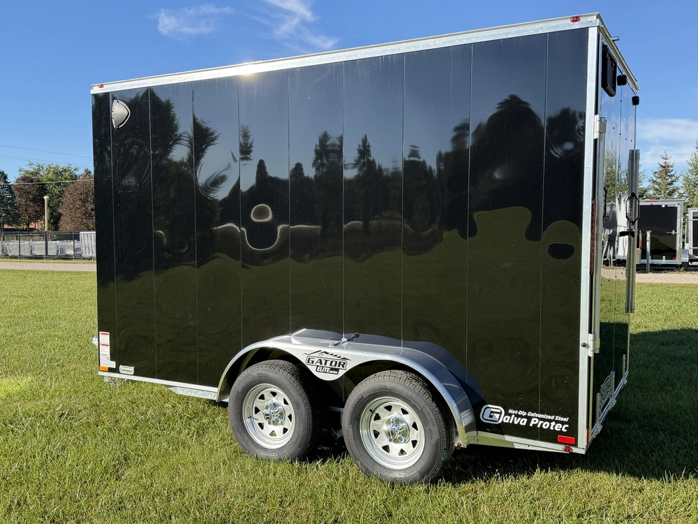 2027 Gator Galvanized Enclosed 6' X 12' Ta Ramp alt