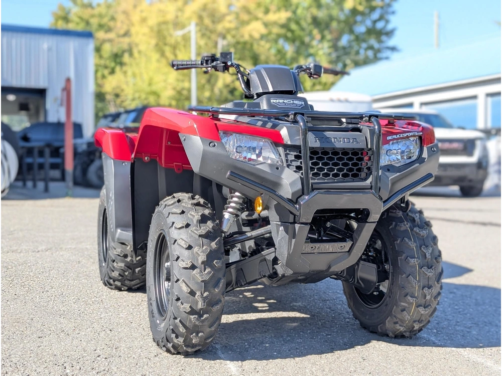 2026 Honda Trx420fm1t Rouge Trx 420 Fourtrax Rancher Foreman | 🌟 Comparable Polaris Sportsman 450 & Yamaha Kodiak 450 🌟 alt