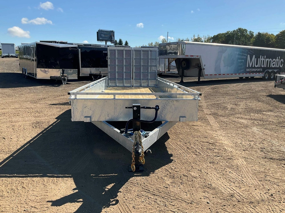2027 Canada Trailers 82x20 5 Ton Galvanized Landscape Trailer alt