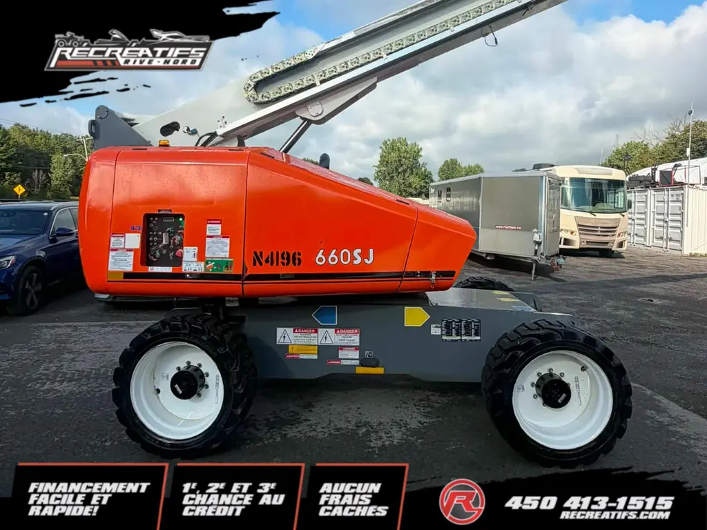 2021 Équipement Remorque Général SNORKEL 660SJ – NACELLE TÉLESCOPIQUE 🏗️