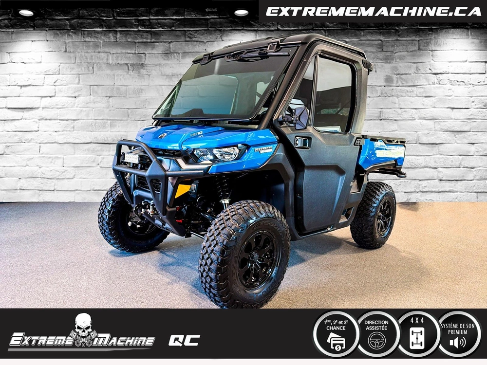 Can-am Defender Hd10 Limited Cab Dps Très Propre & Prêt Pour La Saison!!! 2021 alt