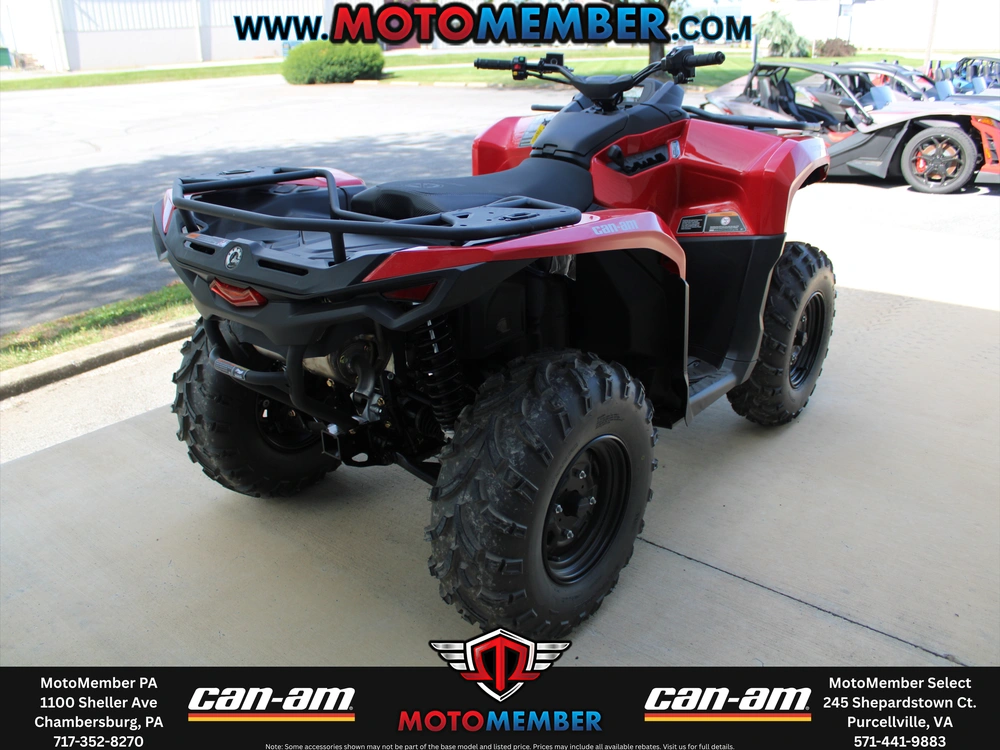 2026 Can-am Outlander Dps 500 Legion Red alt