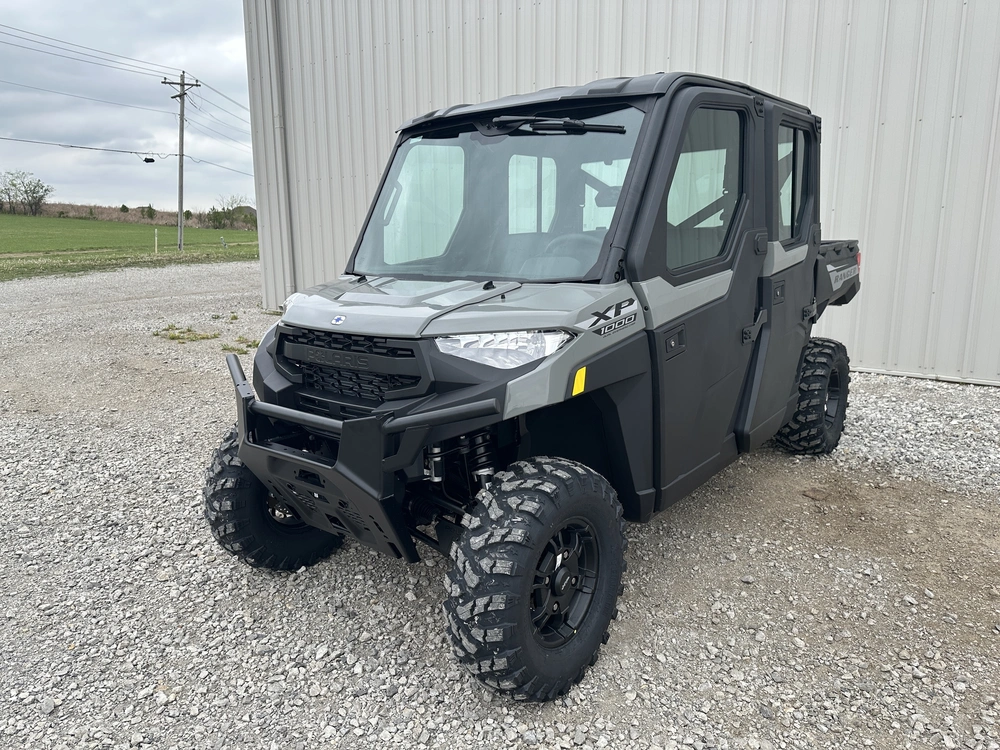 2027 Polaris Ranger Crew Xp 1000 Cab - Avalanche Gray alt