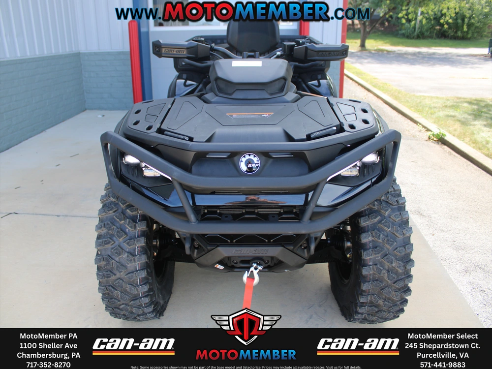 2026 Can-am Outlander Max 6x6 Backcountry 1000r Stealth Black alt