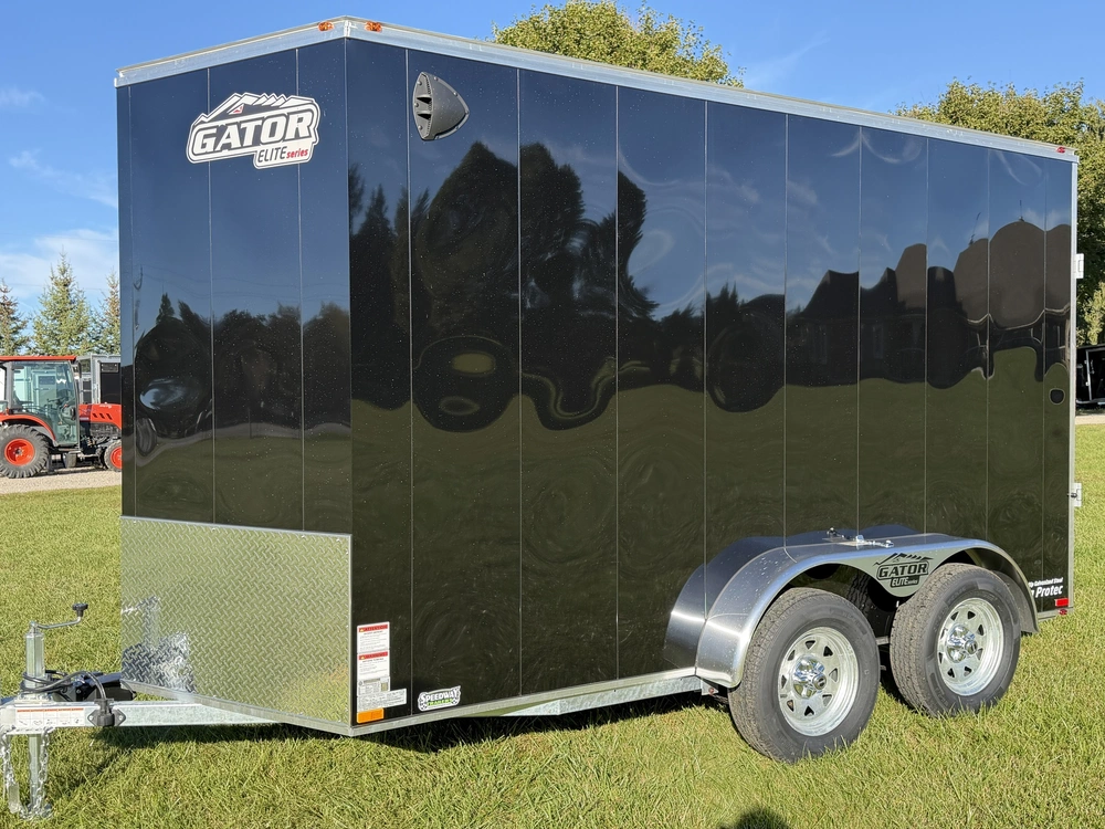 2027 Gator Galvanized Enclosed 6' X 12' Ta Ramp alt