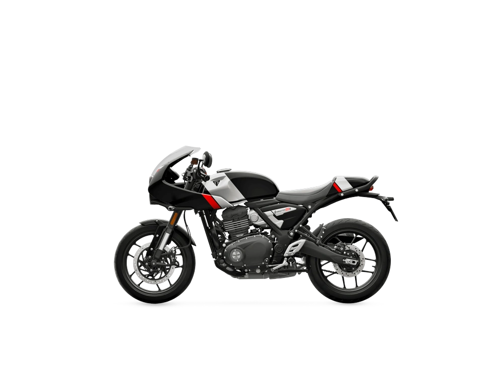 2026 Triumph Thruxton 400 Phantom Black / Aluminium Silver alt