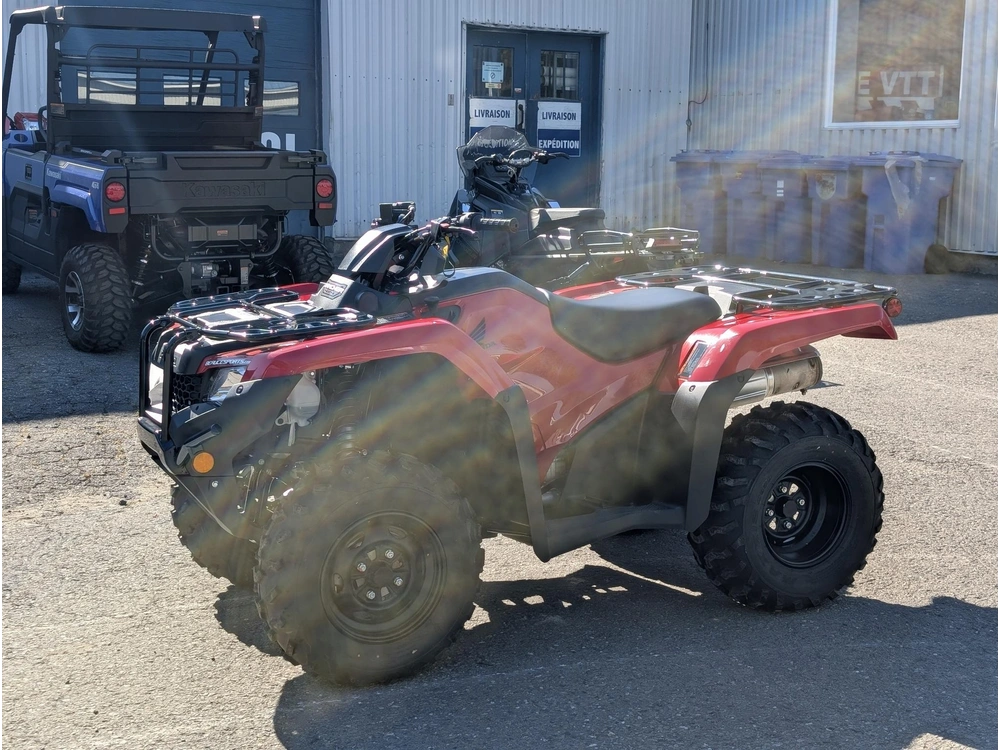 2026 Honda Trx420fm1t Rouge Trx 420 Fourtrax Rancher Foreman | 🌟 Comparable Polaris Sportsman 450 & Yamaha Kodiak 450 🌟 alt
