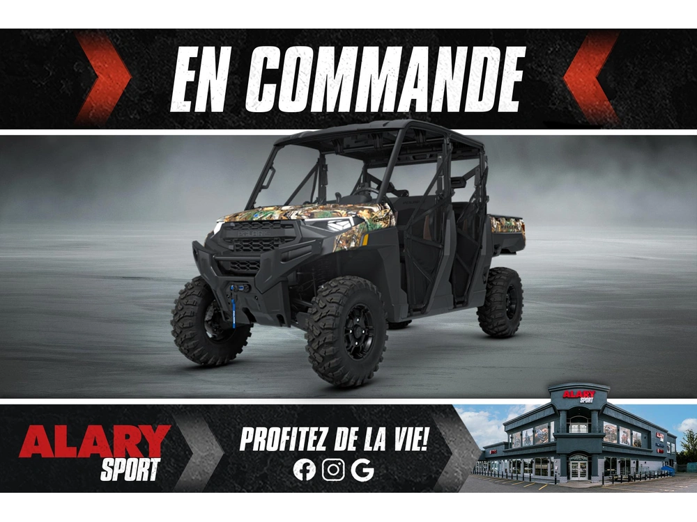 2027 Polaris Ranger Crew 1000 Premium *pursuit alt