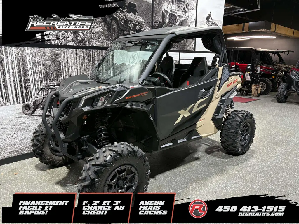 Can-Am MAVERICK 1000R SPORT XXC **SEULEMENT 583KM!!** 2023