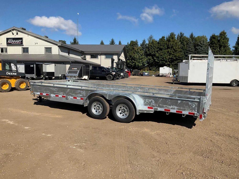 2027 Canada Trailers 82x20 5 Ton Galvanized Landscape Trailer alt