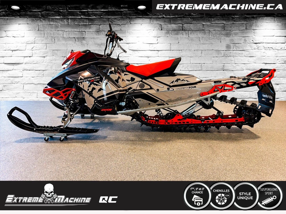 Skidoo Backcountry X-rs 154'' 850 Très Propre !!! 2022 alt