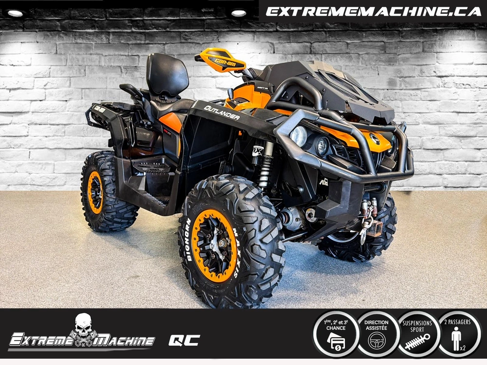 Can-am Outlander Max Xt-p 1000 Dps Prêt Pour La Saison!!! 2015 alt