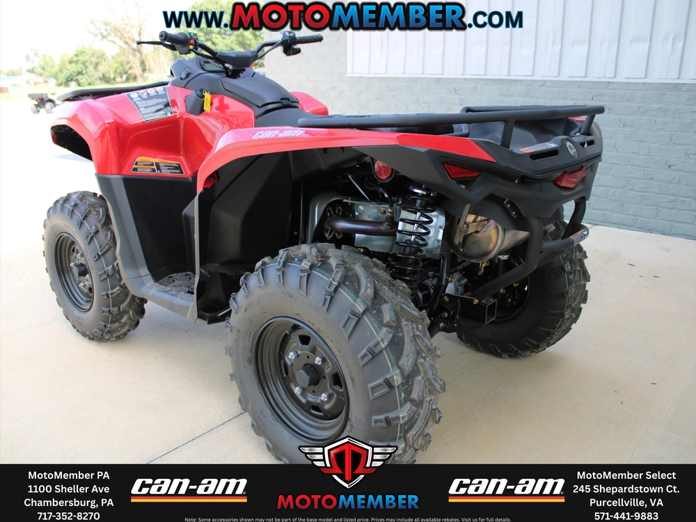 2026 Can-am Outlander Dps 500 Legion Red alt