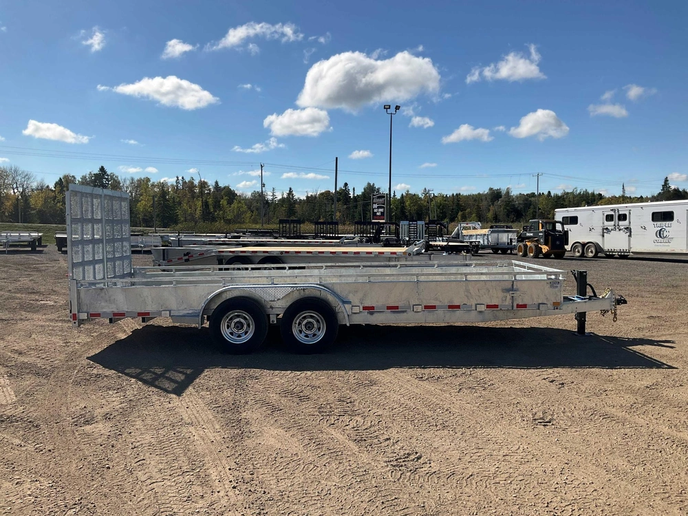 2027 Canada Trailers 82x20 5 Ton Galvanized Landscape Trailer alt