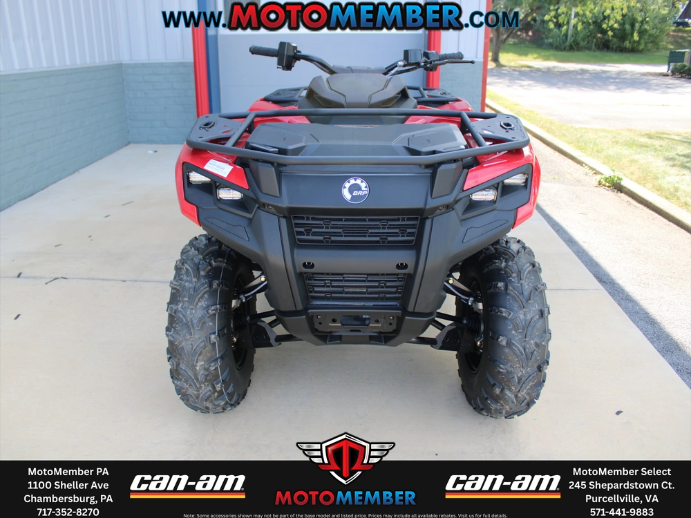 2026 Can-am Outlander Dps 500 Legion Red alt