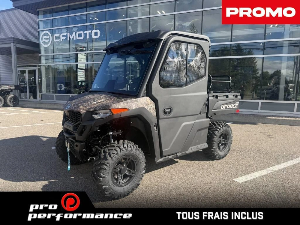 2026 Cfmoto Uforce 600 Camouflage Kanati alt