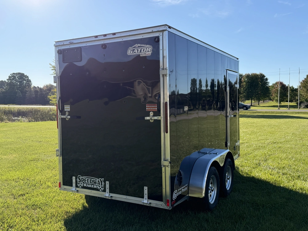 2027 Gator Galvanized Enclosed 6' X 12' Ta Ramp alt
