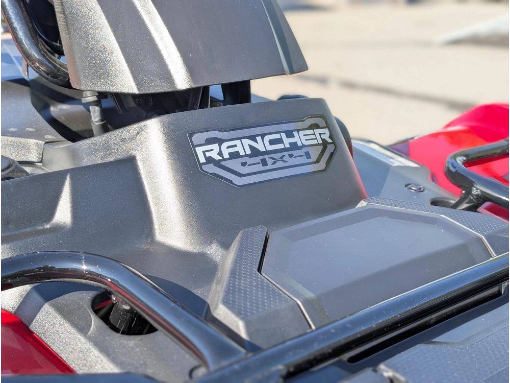 2026 Honda Trx420fm1t Rouge Trx 420 Fourtrax Rancher Foreman | 🌟 Comparable Polaris Sportsman 450 & Yamaha Kodiak 450 🌟 alt