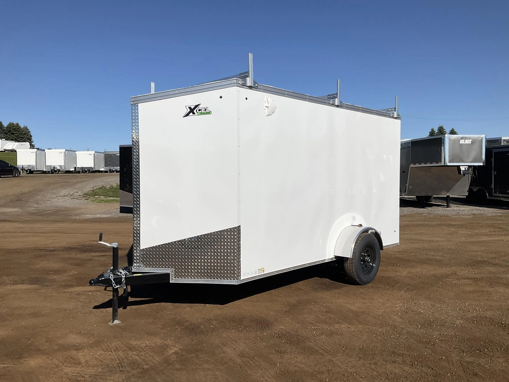 2027 Xcel Trailers 6x12 Plus V-nose Cargo Trailer alt