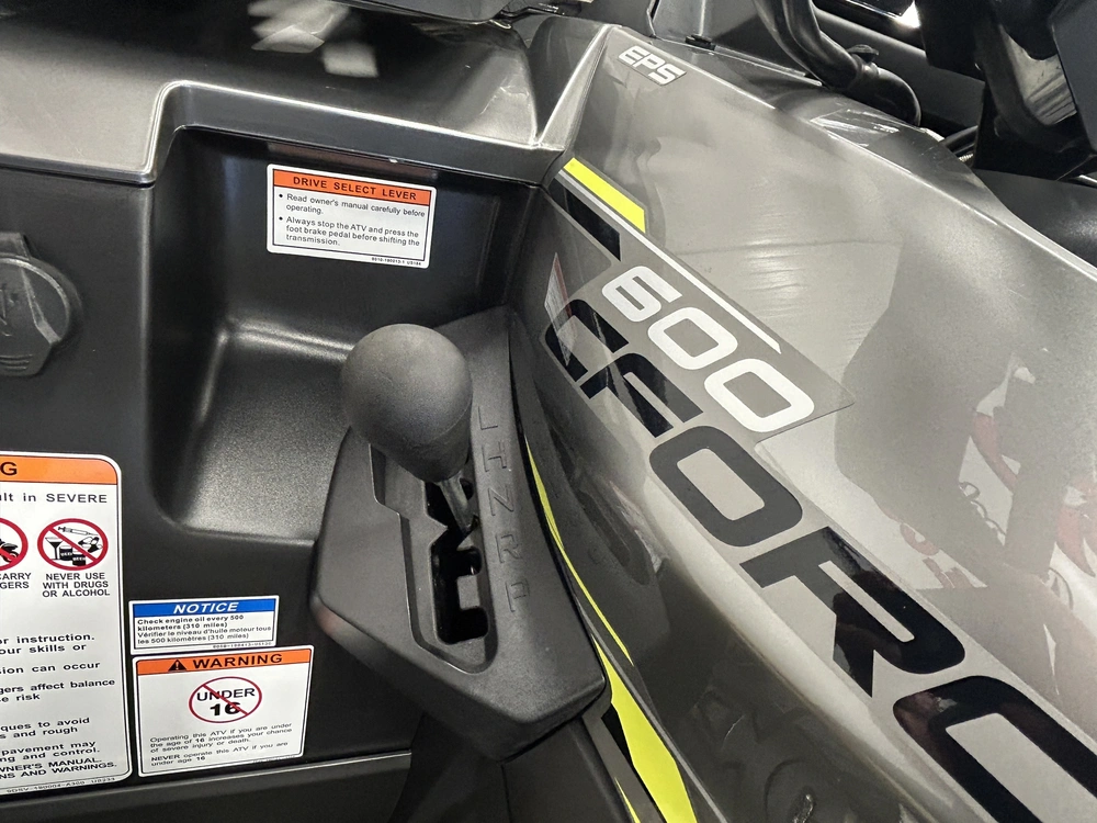 2024 Cfmoto Cforce 600 Ho Eps 1up Velocity Grey alt