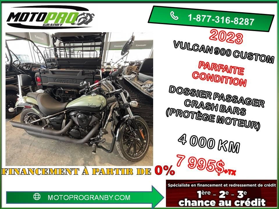 2023 Kawasaki Vulcan 900 Custom Vulcan900 Vn900 Vn 900 Bas Km alt