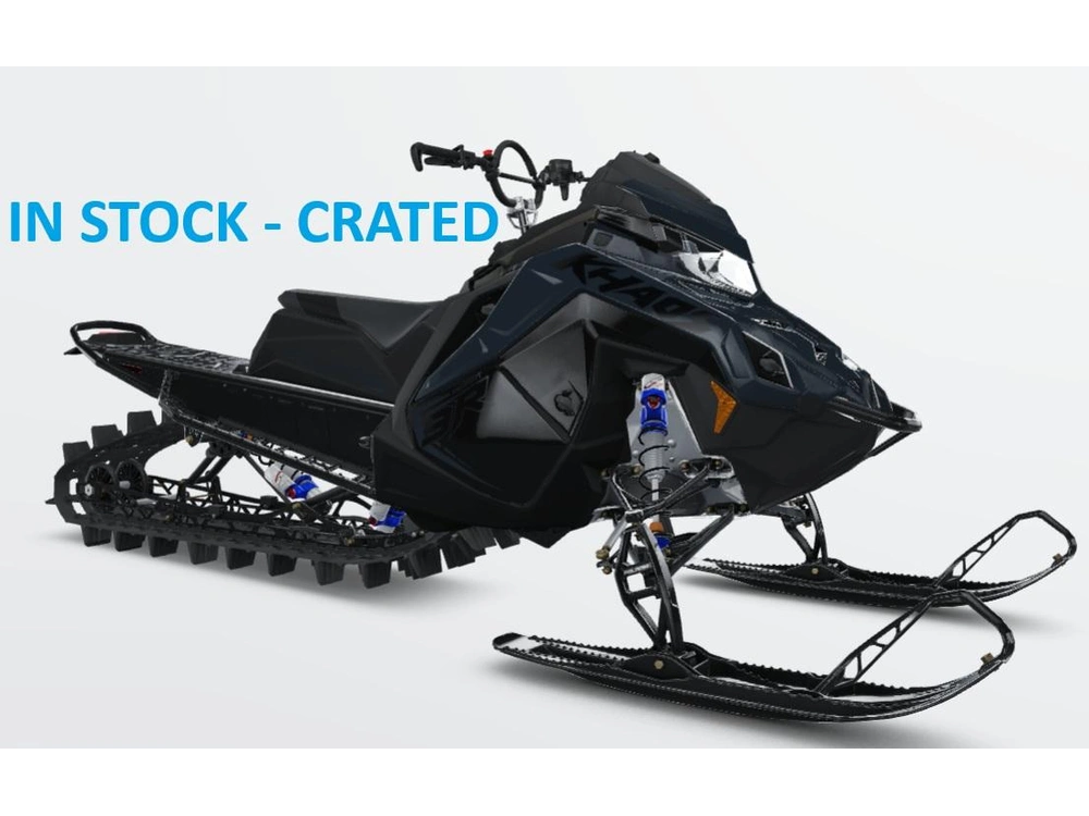 2026 Polaris 9r Rmk Khaos 155 - Gloss Black / Blue Dusk alt