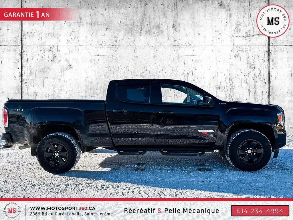 2022 GMC CANYON ELEVATION V6 CREWCAB 4X4 BAS MILAGE !