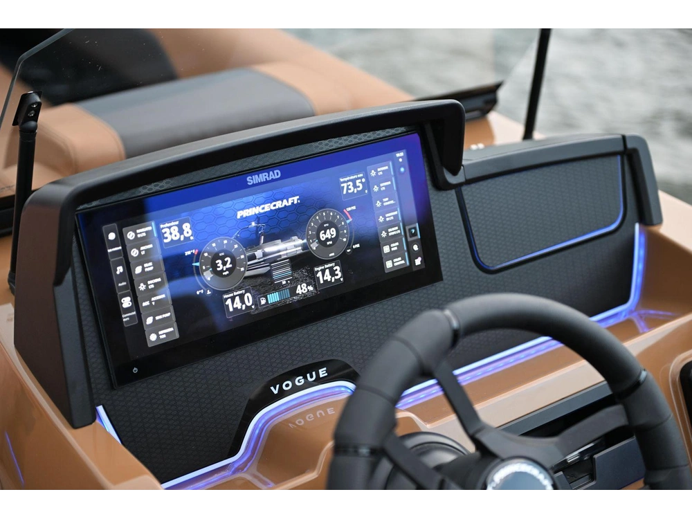 Princecraft Vogue 25rl / 300 V8 L Noir Metallisé Platinum 2026 alt