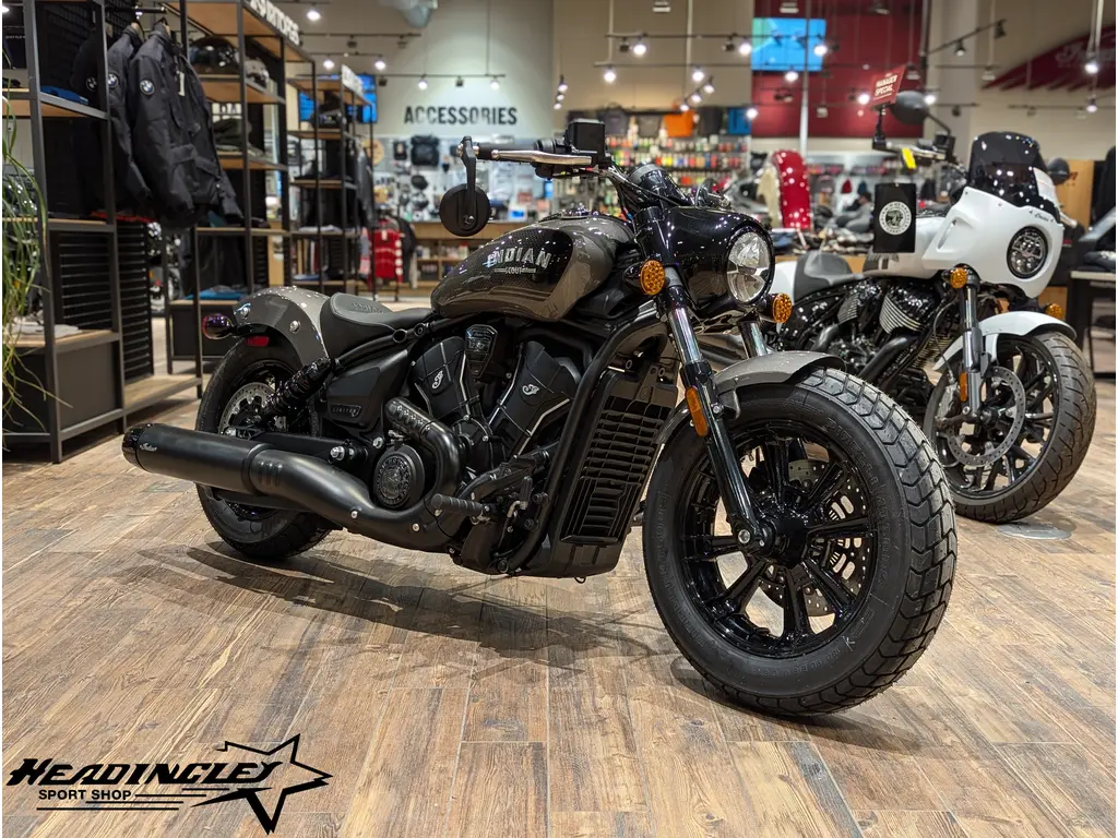 2026 Indian Motorcycle Scout Bobber Limited +Tech // Heavy Metal Smoke 