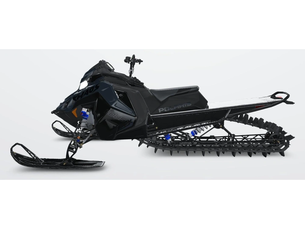 2026 Polaris Boost Rmk Khaos 165 - Gloss Black / Blue Dusk alt