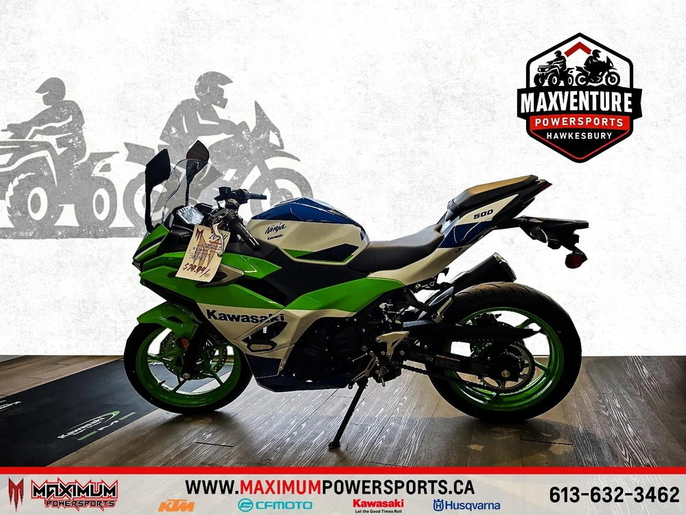 Kawasaki Ninja 500 Se 40th Anniversary 2024 alt