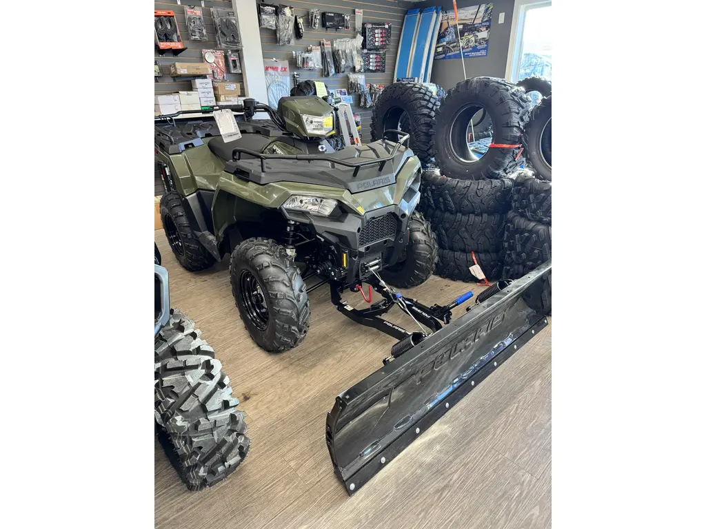 2025 Polaris 450 SPORTSMAN EPS W/PLOW