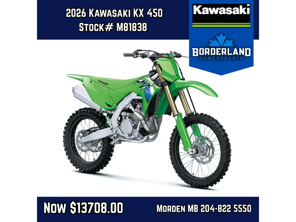 2026 Kawasaki KX™ 450 