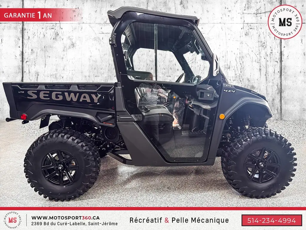 2026 SEGWAY FUGLEMAN UT6 CAB + CHAUFFAGE AUBAINE !