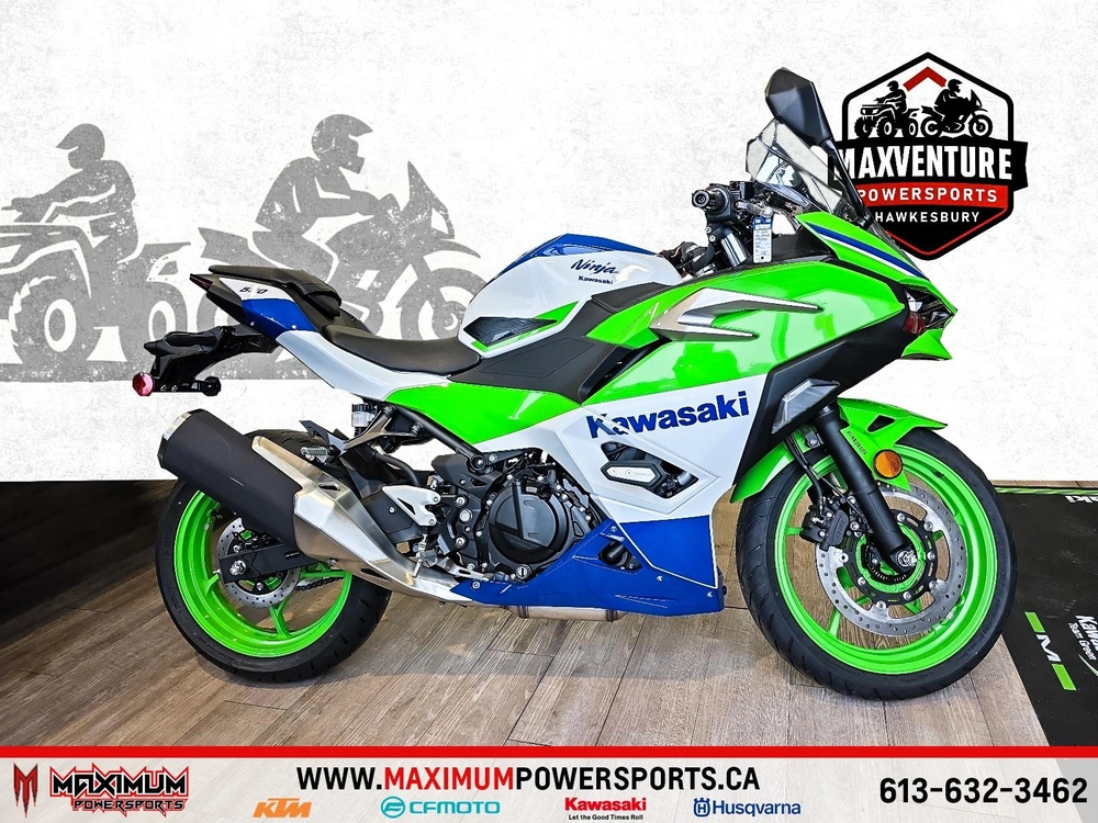 Kawasaki Ninja 500 Se 40th Anniversary 2024 alt